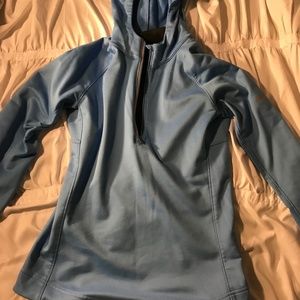 Light Blue Nike Half-Zip